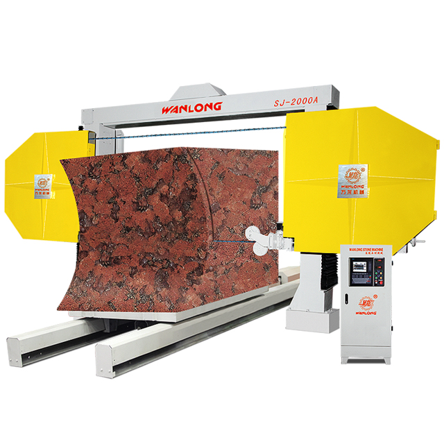 Maszyna do cięcia drutu diamentowego CNC do cięcia kamiennych granitowych bloków marmurowych